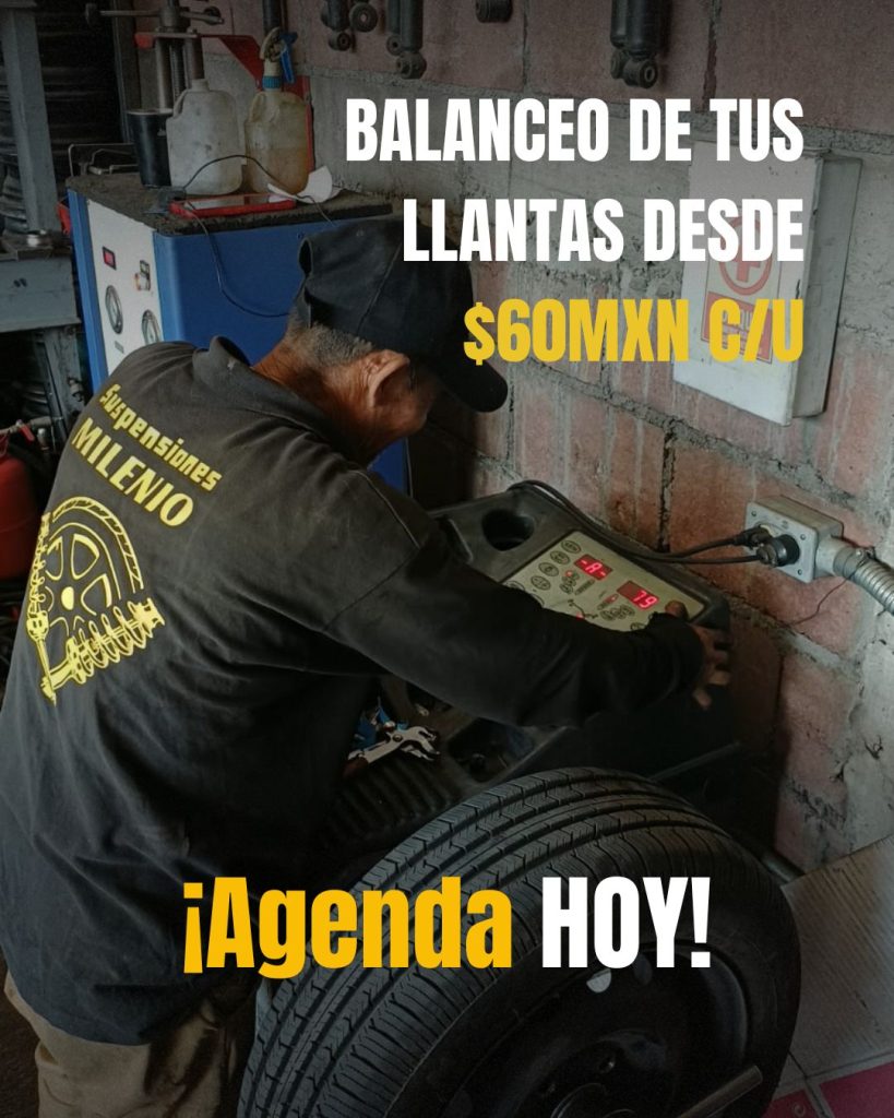 maneja con mayor estabilidad y evita vibraciones al conducir. 🚗en suspensiones milenio tenemos